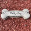 Pet Memorial Stone - Bone shaped | Dog Headstone | Pet loss gift
