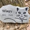 Pet cat memorial